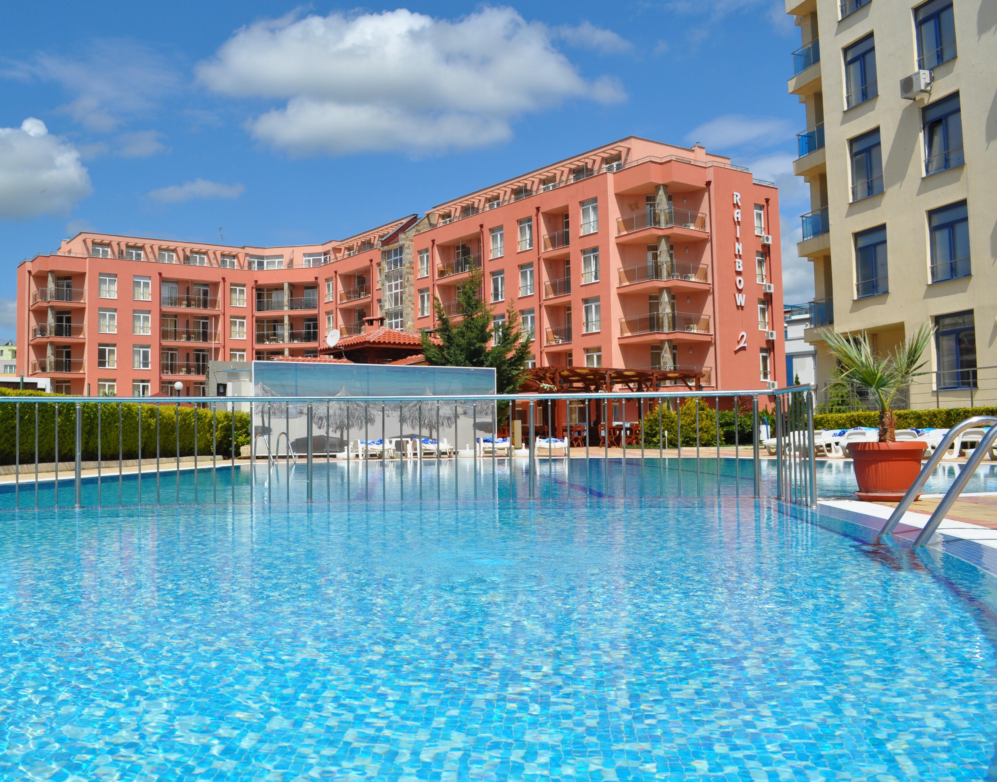 Rainbow 2 Holiday Complex Slantschew brjag Exterior foto